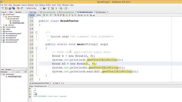 Object Oriented Programming 6 - Howest Brugge Toegepaste Informatica SSE Java смотреть онлайн