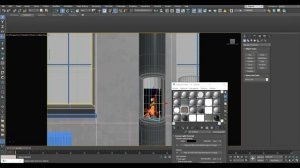 Как сделать огонь в камине | Уроки 3ds Max