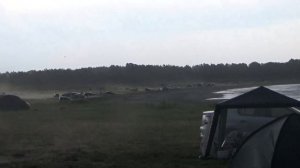 Буря на озере Горькое ( Курорт - озеро )