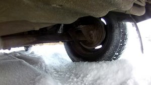 Работа задней подвески ВАЗ-2108