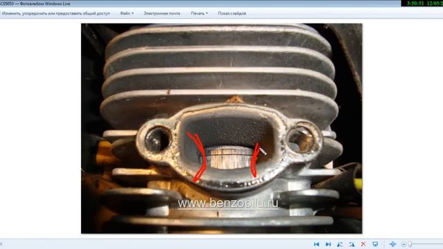 Как проверить поршневую на бензопиле смотреть онлайн