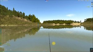 Окунь малоротый, открытие локации Озеро Аммер, в игре Трофейная рыбалка 2