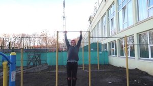 Полулуна ► Как Научится Полулуну На Турнике (ОБУЧАЛКА) ★DC5