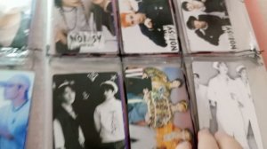 Обзор на биндер(своими руками)Показываю свои карты k-pop, 1 видео