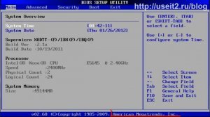 Настройка BIOS для установки Windows с компакт диска
