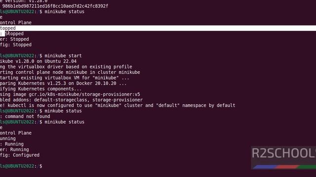 2. Kubenetes Tutorials: How to start and stop Minikube on Ubuntu 22.04