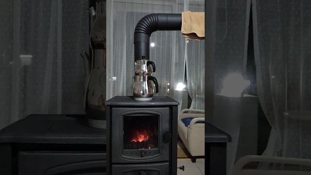 Чугунная камин-печь смотреть онлайн