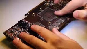 014 Реболлинг чипа BGA Работа над ошибками при ремонте GeForce GTX 570