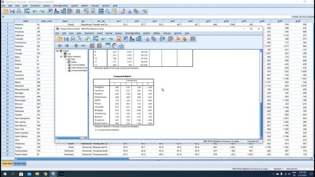 SPSS: Factor Analysis #Principal #Component #Analysis #PCA смотреть онлайн