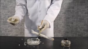 Самовозгорание парафина/Autoignition of paraffin