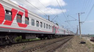 ВЛ10-1188 с поездом №140 Адлер — Новосибирск