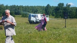 Татарский танец на сабантуе