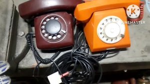 Разбор советских телефонов, и мфу сканер, на металлолом.