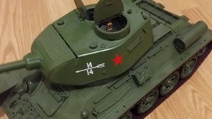 Мой танк т 34-85 модель 1:16