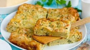 ПИРОГ ИЗ ЛАВАША С БРЫНЗОЙ И ТВОРОГОМ.
