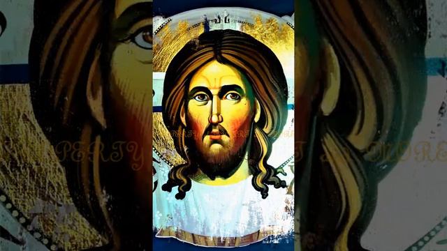 BYZANTINE ART, VEIL of VERONICA, FACE of GOD (icon painting, religious christian orthodox art craft смотреть онлайн
