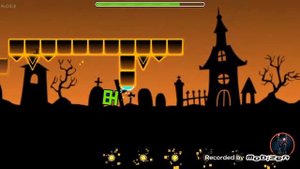 Короткий самодельный уровень геометри деш за 10 минут