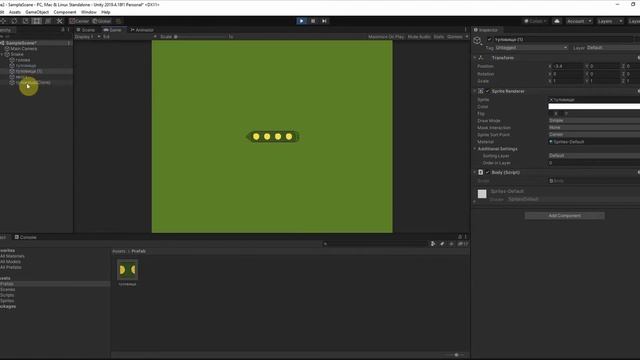 Змейка 2D игра на Unity туториал [Игра 1: Часть 1] смотреть онлайн