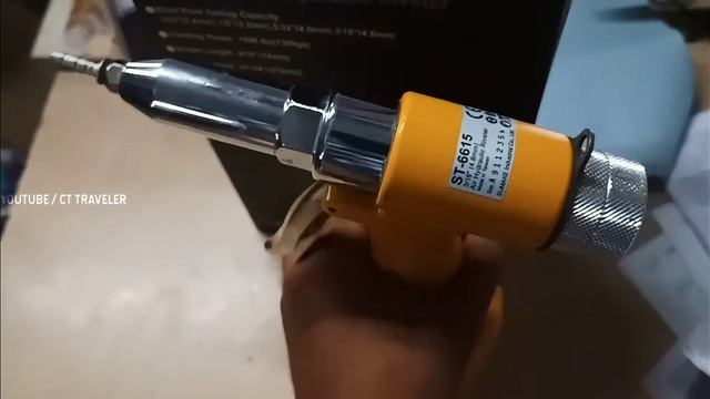 Sumake ST-6615 Heavy Duty Rivet Gun. смотреть онлайн