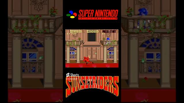 БРОНЕЖИЛЕТ СПАС ЕГО, НО... !! #shorts #supernintendo #snes #sunsetriders #retrogaming #secrets #wow