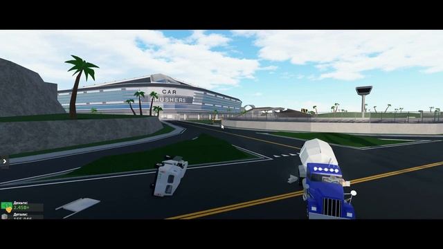Жесткие аварии в Car Crushers 2 | RoBlox смотреть онлайн