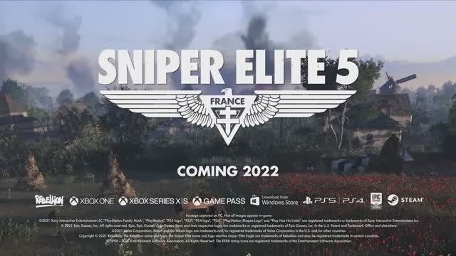 PS 4 Sniper Elite 5 / Элитный Снайпер 5 Задание 1 Атлантический Вал Прохождение