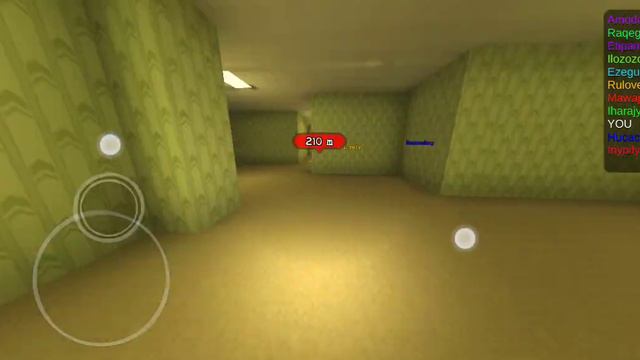 ехать я анскил в игре Nextbots is backrooms. Часть 2 смотреть онлайн