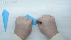 How To Make a Naruto paper Kunai (Double Edged) - Easy ninja origami