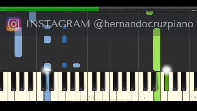 Sebastian Yatra TBT Turizo Piano Cover Midi tutorial Sheet app Karaoke смотреть онлайн