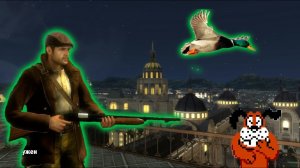 Секреты и баги в мини-игре Охота на уток в игре The Saboteur.