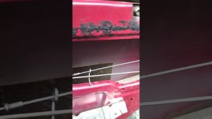 Славута- ремонт блокиратора замка задних дверей.