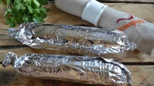 Кукуруза, запеченная в фольге на мангале