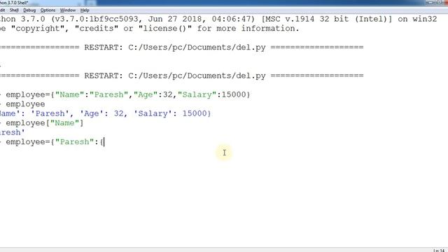 CBSE | Computer Science | Python | Nested Dictionaries