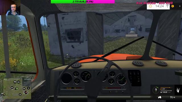 Farming Simulator 15, Карта "Варваровка" (перестройка) стрим # 5