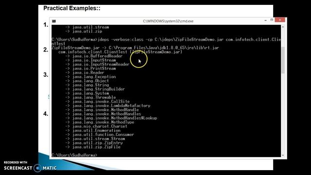 Java 8 Jdeps-Java class dependency analyzer tool_PART2 смотреть онлайн