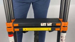 Лестницы-стремянки телескопические алюминиевые Raybe RD