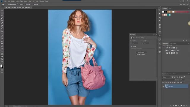 Как перекрасить белый цвет в Photoshop || Уроки Photoshop смотреть онлайн