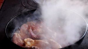 Как приготовить рис, с мясом. ужин на скорую руку.
