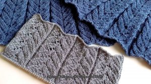 ВЯЖЕМ НА ВЕСНУ ШИКАРНО И ПРОСТО! Роскошный ажурный узор спицами для весенних кофточек