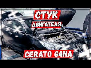 G4NA задиры стук на холодную Kia Cerato