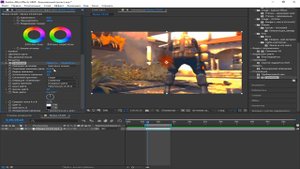 ЦВЕТОКОРЕКЦИЮ В After Effects /КИНОШНАЯ ЦВЕТОКОРРЕКЦИЯ за 5 минут в After Effects