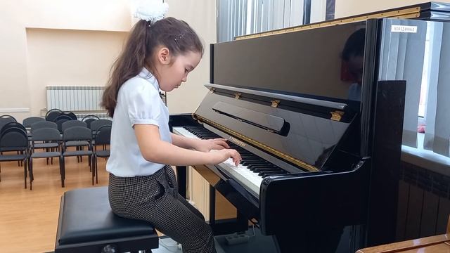 Зайцева Арина 10 лет. Ж. Металлиди "Маленькая балерина", П.Чайковский "Марш деревянных солдатиков". смотреть онлайн