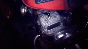 Когда перепутал бронепровода  Первый запуск после замены поршневой