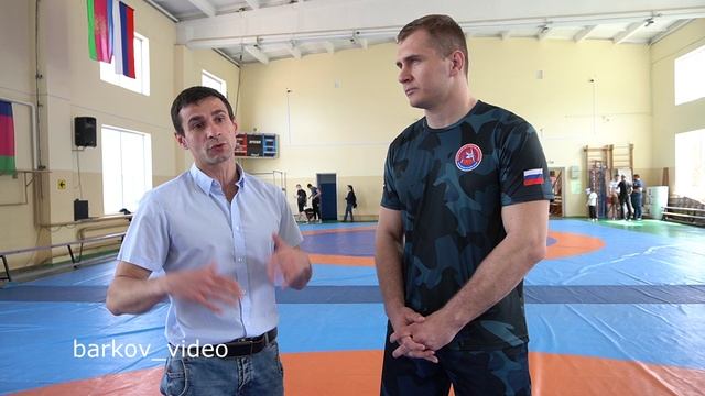 Экспресс интервью с мастером спорта международного класса по греко-римской борьбе Александр Головин