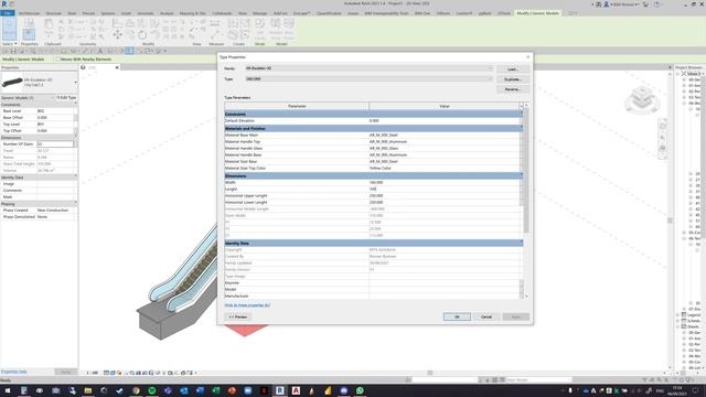 Revit 04 - Parametric Escalator смотреть онлайн