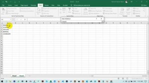 How To Create Excel Drop Down list from another Sheet