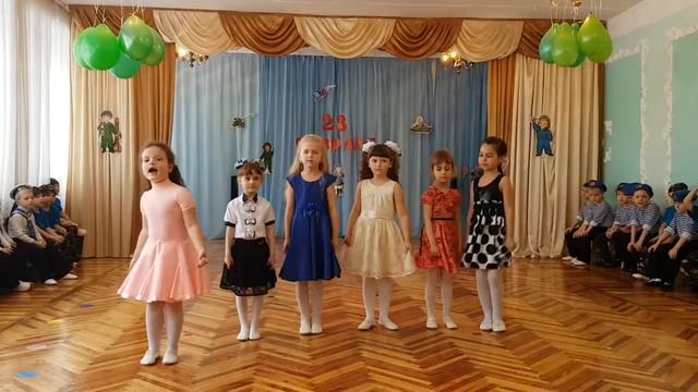 Спортивный праздник "Бравые солдаты". МДОУ №8 "Малыш", г.Шахтёрк смотреть онлайн