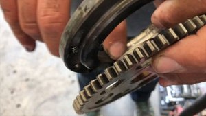 BMW F650GS Dakar. Starter Clutch / Freewheel Replacement Bendix Not Engaging.