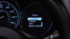 How to use the multi-informational display in the 2015 Mazda6