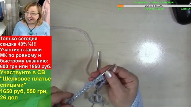 Самая простая шапка спираль. попетельный МК.  Алена Никифорова.